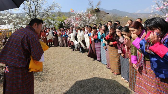 В Бутане рождение принца отпразднуют высадкой леса из 108 000 деревьев (8 фото)