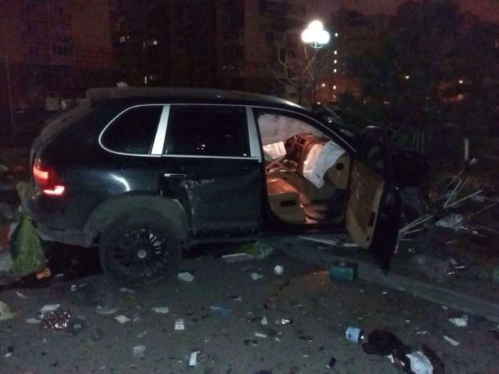 В Краснодаре пьяный водитель Porsche Cayenne устроил дорогое ДТП (10 фото + видео)