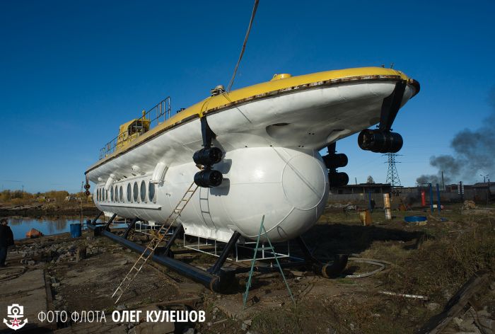 Первая советская экскурсионная подводная лодка «Нептун» (27 фото)