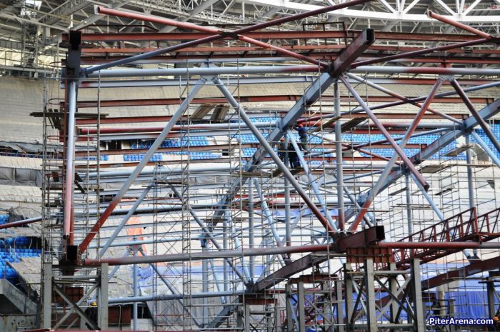 Стоимость стадиона «Зенит-Арена» превысила миллиард долларов (19 фото)