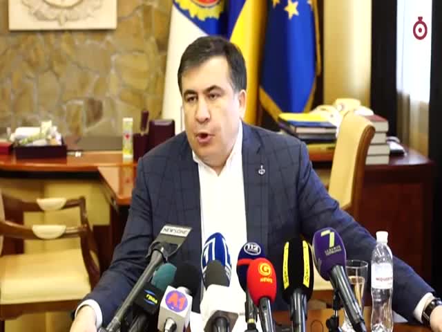 Михаил Саакашвили заговорил на неизвестном языке