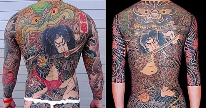Значения татуировок якудза (12 фото)