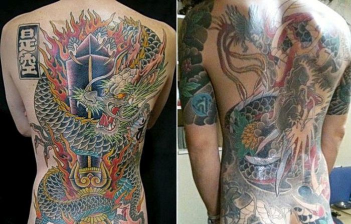Значения татуировок якудза (12 фото)