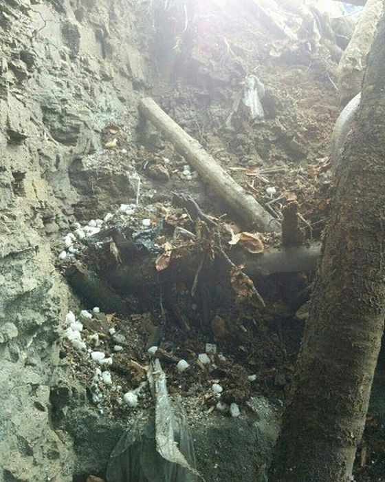 В Дагестане обнаружили блиндаж боевиков (9 фото)