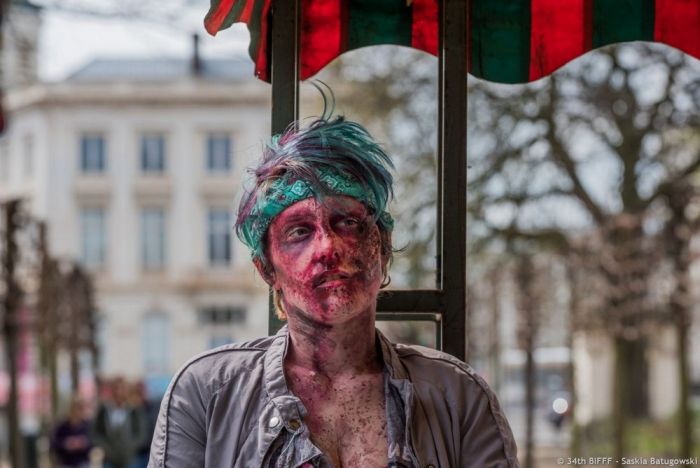 Зомби на улицах Брюсселя (28 фото)