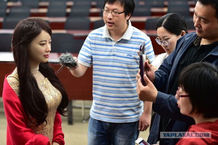 Китайцы представили нового робота-андроида Цзя Цзя (7 фото)