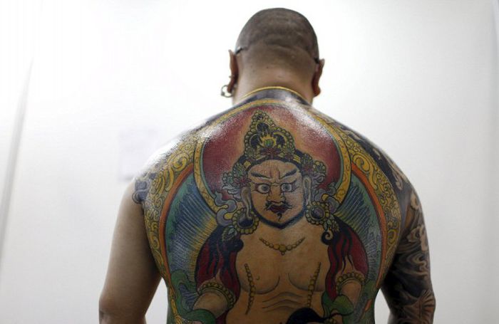 Международные фестивали татуировок в Сочи и Шанхае (23 фото)