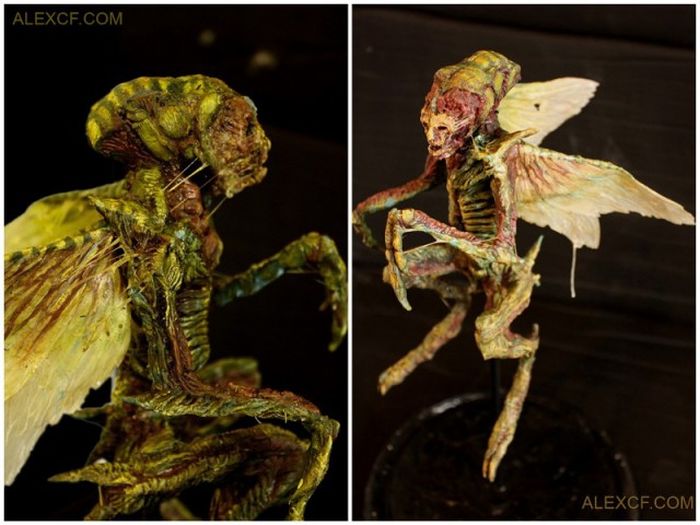 Оригинальная коллекция макетов тел мифических существ (23 фото)