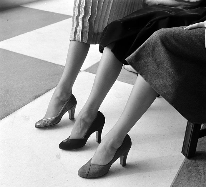 Женщины 40-х и 50-х годов на фото Нины Лин (37 фото)