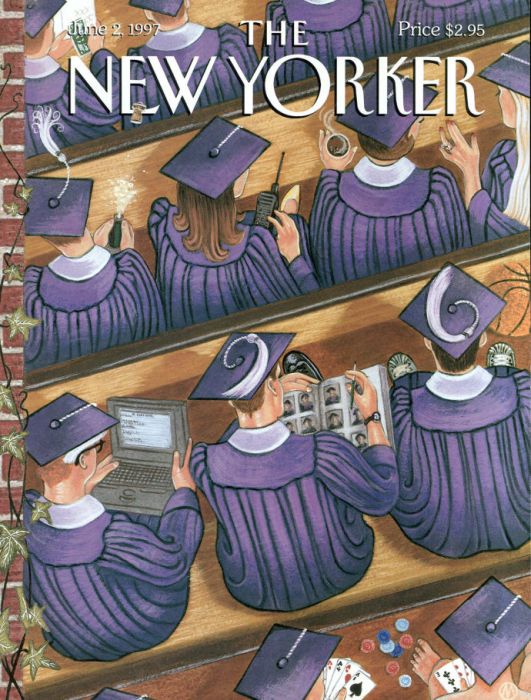 Журнал The New Yorker подшутил над выпускниками колледжей (8 фото)