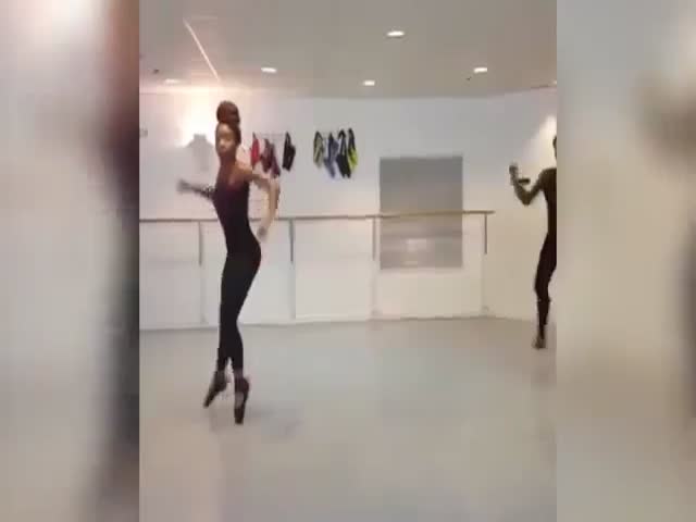 Танец темнокожих балерин покорил пользователей сети