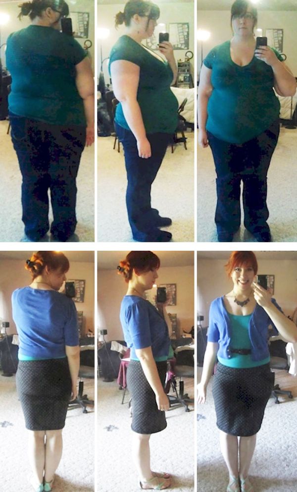 Люди, поборовшие лишний вес (35 фото)