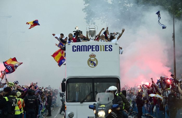 Парад в честь победы «Реал Мадрид» в Лиге чемпионов (21 фото)