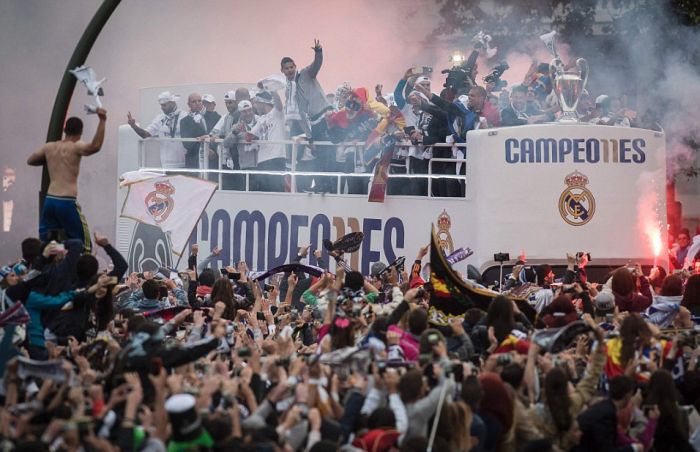 Парад в честь победы «Реал Мадрид» в Лиге чемпионов (21 фото)