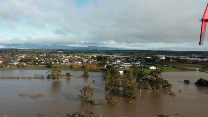 Сильнейшее наводнение в Тасмании (10 фото + видео)
