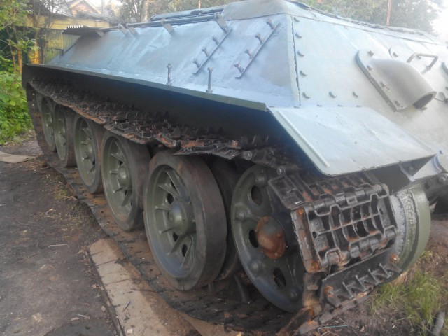 Восстановление танка Т-34 (50 фото)