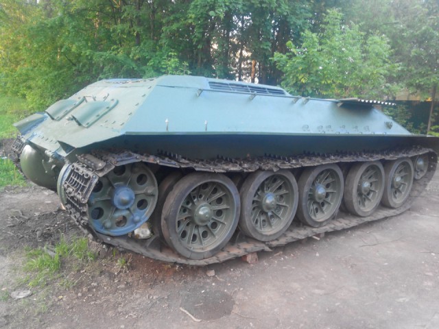 Восстановление танка Т-34 (50 фото)