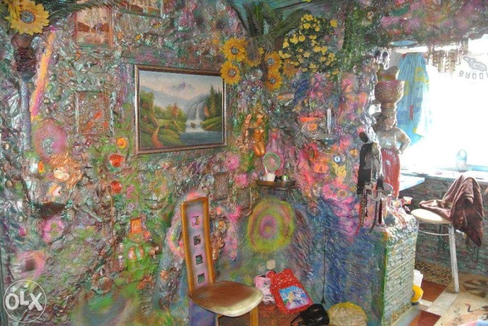 Психоделическая квартира в Киеве (10 фото)