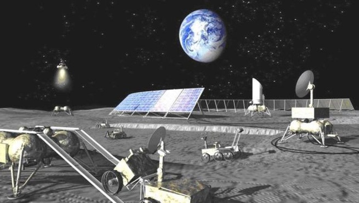 «Роскосмос» работает над проектом обитаемой лунной базы (4 фото)