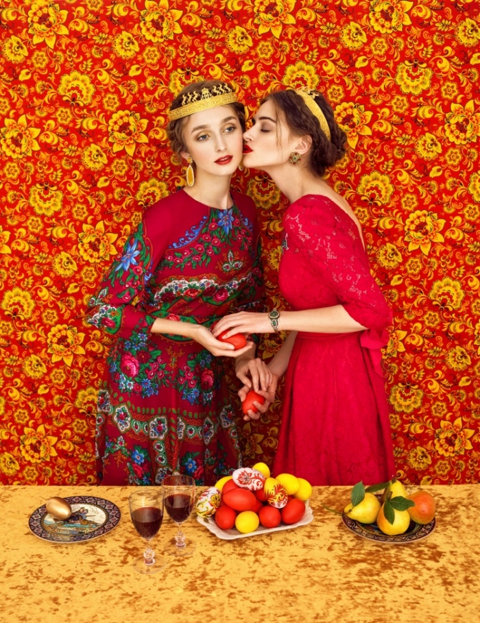Русские красавицы в традиционных нарядах (11 фото)