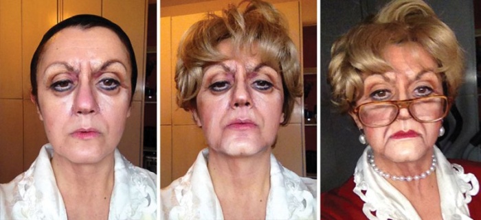 При помощи макияжа итальянка превращает себя в известных персонажей (18 фото)