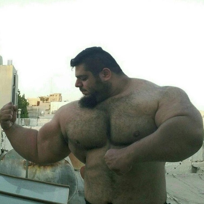 Тяжелоатлет Саджад Гариби - иранский «Халк» весом более 150 кг (14 фото)