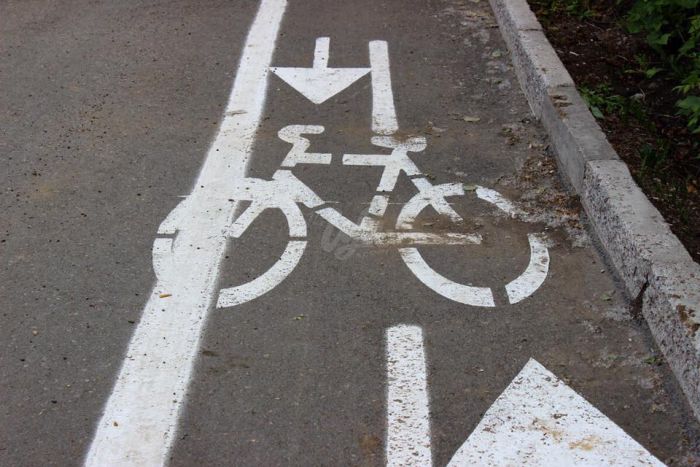 Велосипедные дорожки в Уфе (6 фото)
