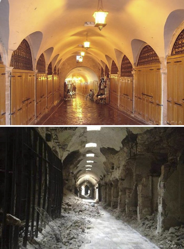 Сирийский город Алеппо до начала войны и сейчас (28 фото)
