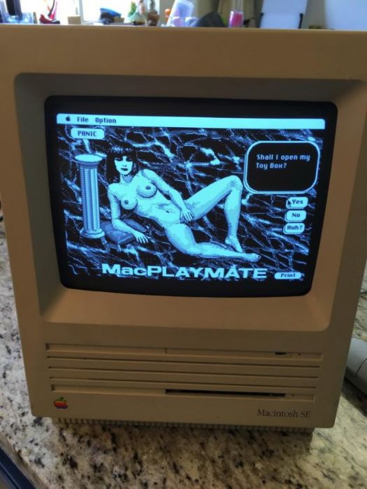 Как выглядело порно на Макинтоше 30-летней давности (17 фото)