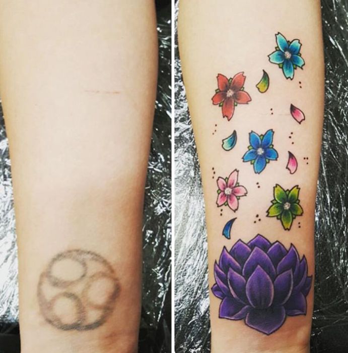 Исправленные татуировки (30 фото)