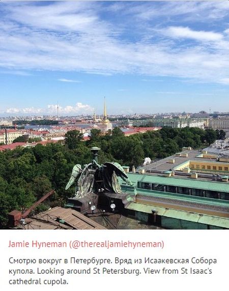 Ведущий передачи «Разрушители легенд» Джейми Хайнман о путешествии по России (14 фото)