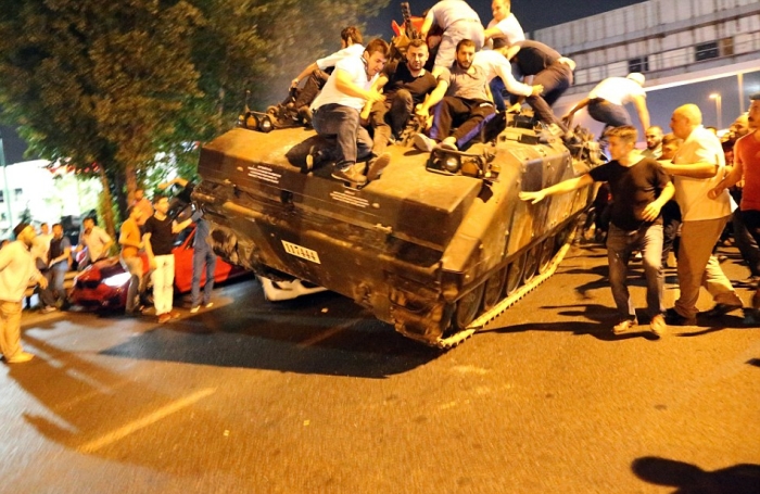 Попытка военного переворота в Турции