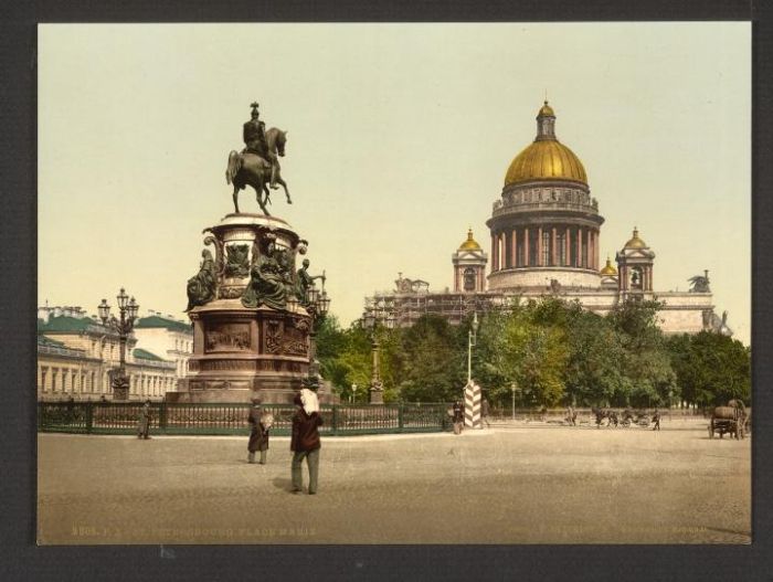 Первые цветные фото Российской империи (21 фото)