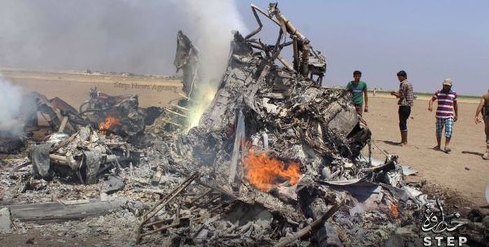 В Сирии сбит российский военно-транспортный вертолет