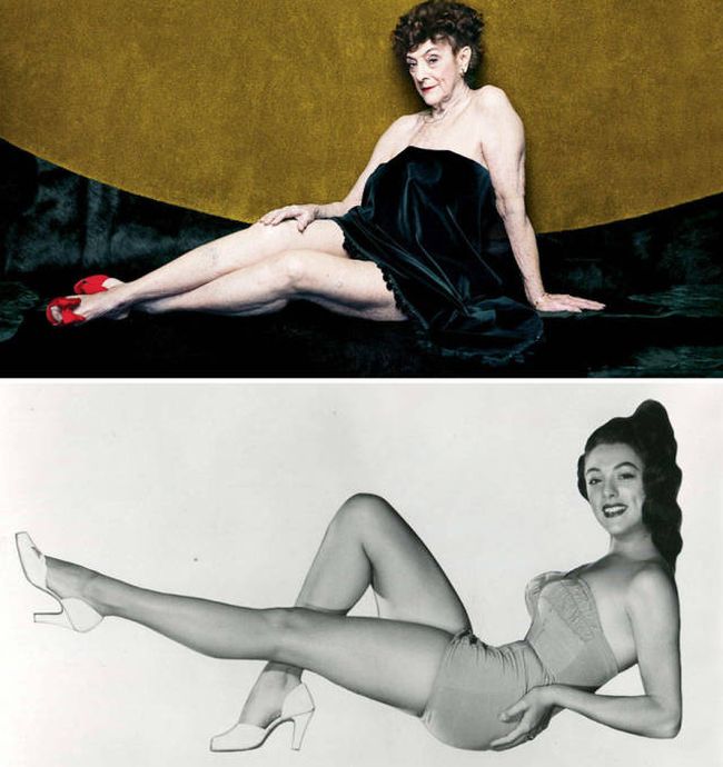 Модели журнала Playboy тогда и сейчас (6 фото)
