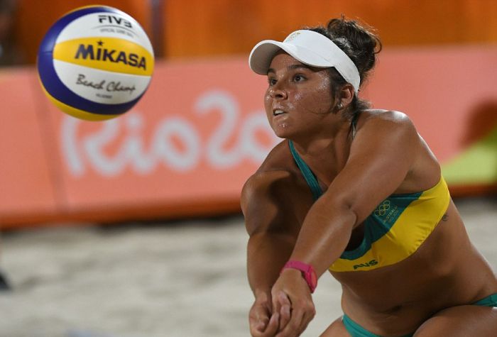 Женский пляжный волейбол на Олимпиаде в Рио (25 фото)
