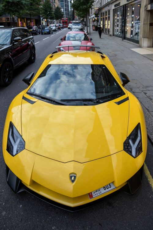 Автомобили ближневосточных гостей Лондона (21 фото)