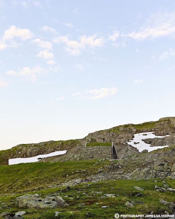 Уютная современная хижина в Норвегии (7 фото)