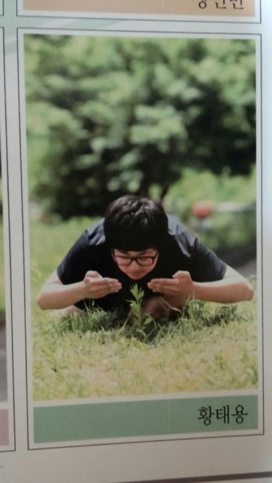 Забавные снимки корейских выпускников (25 фото)