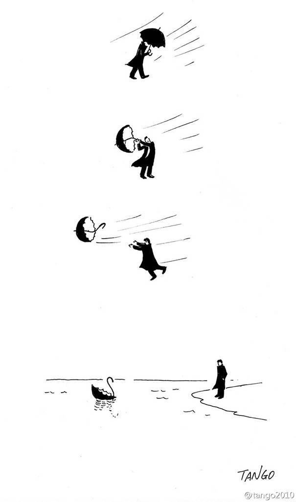 Необычные комиксы от иллюстратора Шанхай Танго (46 картинок)