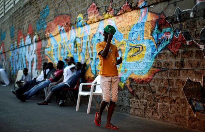 Жизнь африканских мигрантов в Риме (27 фото)