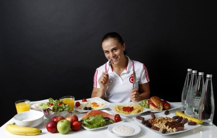 Что едят олимпийские чемпионы (12 фото)