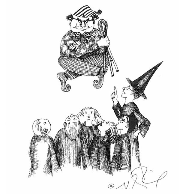 Авторские иллюстрации Джоан Роулинг к «Гарри Поттеру» (7 фото)
