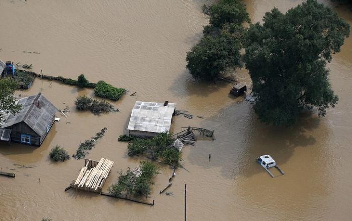 В Приморье ликвидируют последствия тайфуна «Лайонрок» (16 фото)