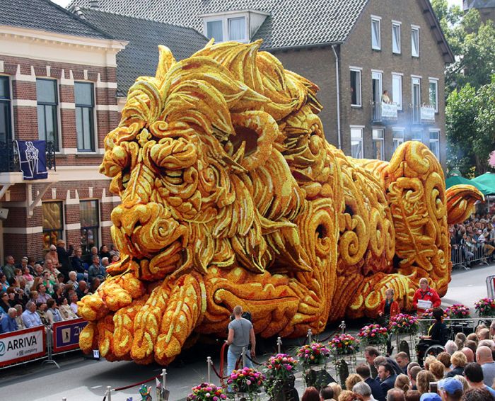 Парад цветов Corso Zundert в Нидерландах (15 фото)