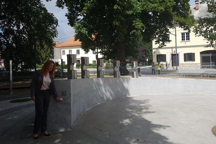 В Словении появился первый в Европе «пивной фонтан» (6 фото)