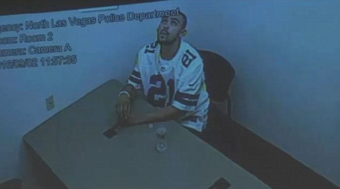 В Лас-Вегасе подозреваемый совершил дерзкий побег по время допроса (6 фото + видео)