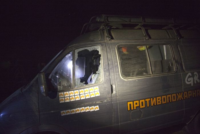 В Краснодарском крае избиты активисты Greenpeace (4 фото)