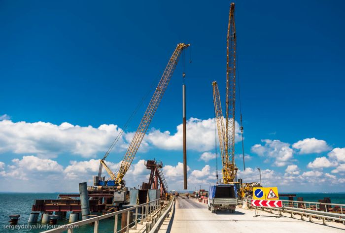 Все что вы хотели знать о строительстве Крымского моста (45 фото)