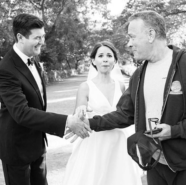 Tom Hanks Wedding Pictures